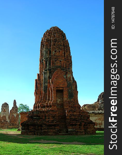 Mahatad temple Ayuttaya Thailand