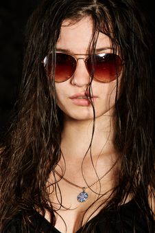 Girl In Sunglasses Stock Photos Girl In Sunglasses Stock Photos