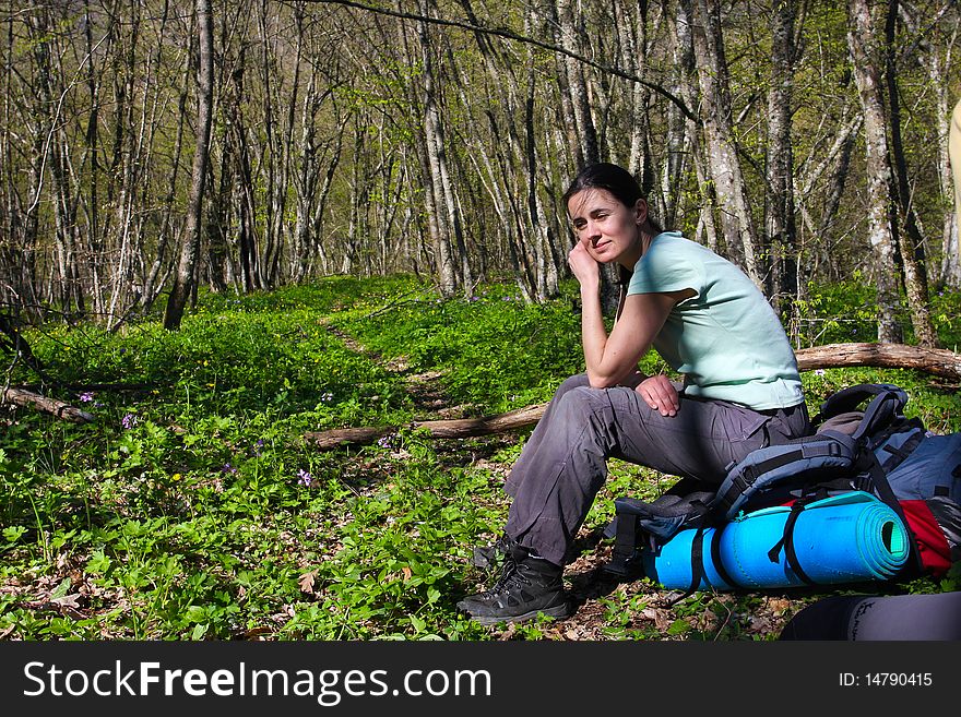 Hiking in the Crimea mountains