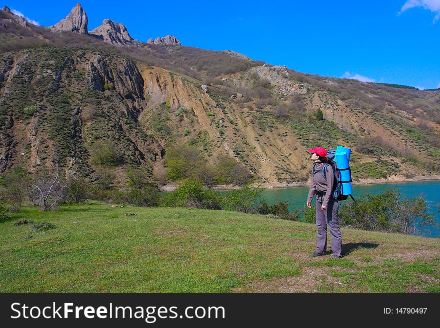 Hiking in the Crimea mountains