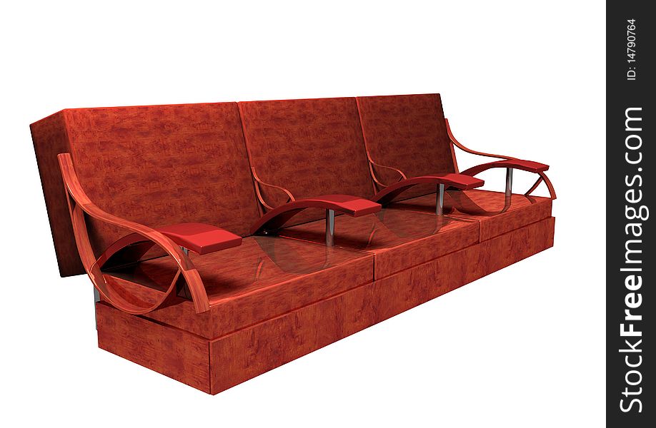 This sofa for seats on it