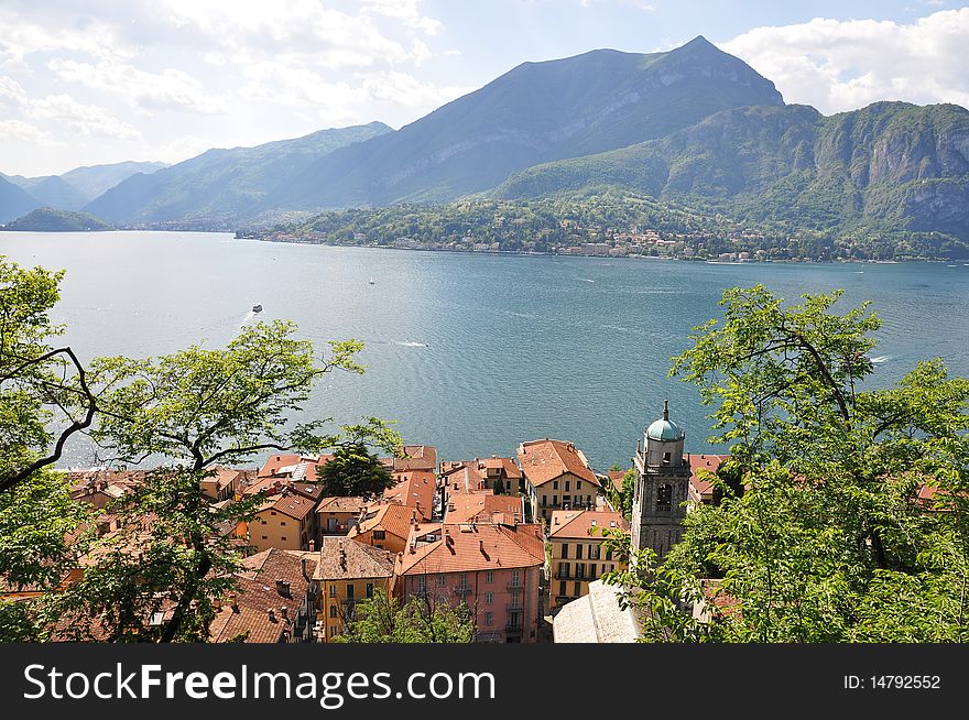 Bellagio town at the famous Italian lake Como. Bellagio town at the famous Italian lake Como