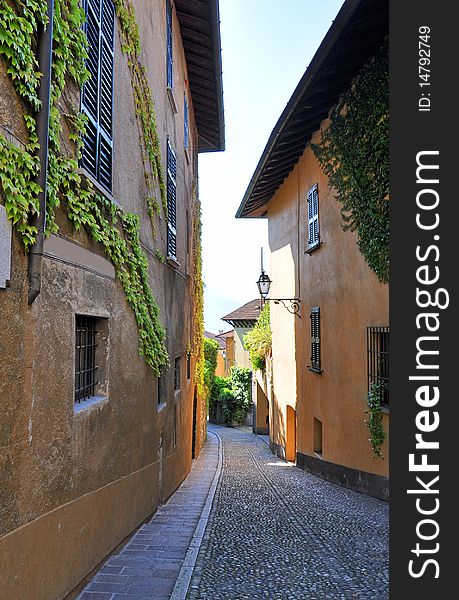 Menaggio town at the famous Italian lake Como