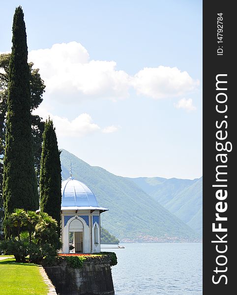 Villa Melzi at the famous Italian lake Como