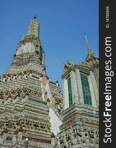 Pagoda at Wat Arun Temple Bangkok
Pagoda