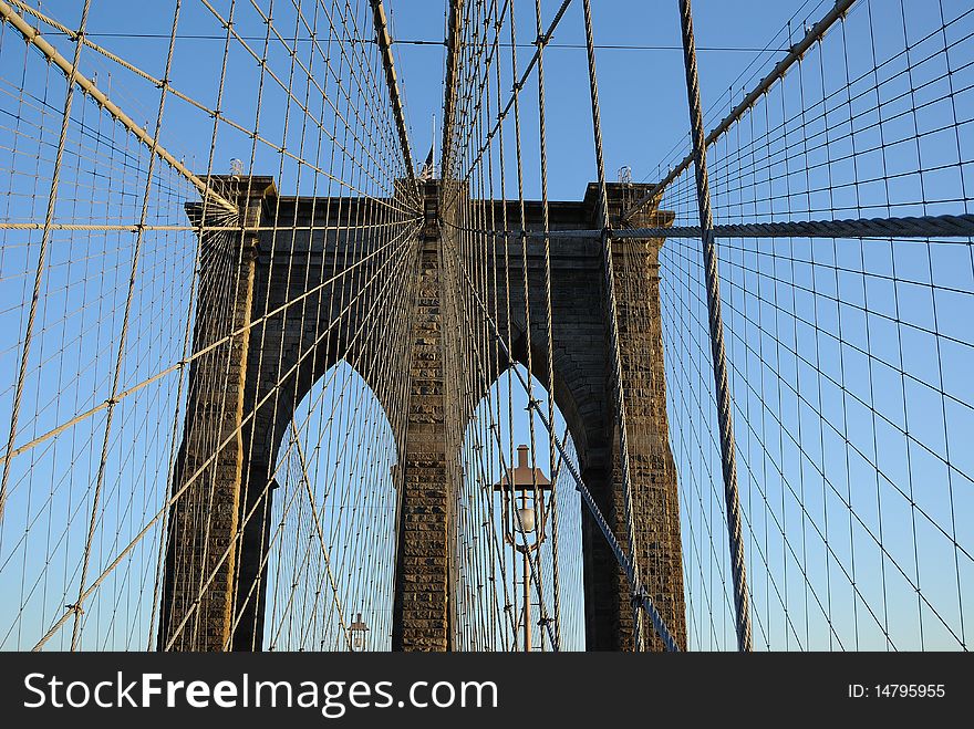 Brooklyn Bridge Suspension