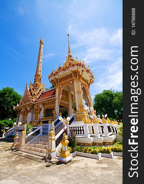 Buddhist Crematory Thailand