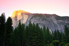 Half Dome, Yosemite National Park Royalty Free Stock Photo Half Dome, Yosemite National Park Royalty Free Stock Photo