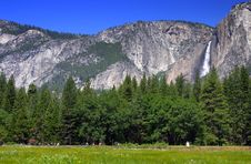 Yosemite Falls, Yosemite National Park Royalty Free Stock Photos