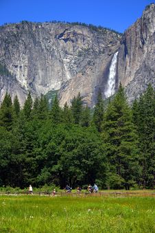 Yosemite Falls, Yosemite National Park Stock Photos