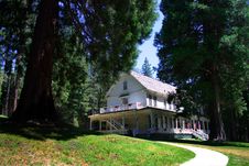 Historic Wawona Hotel, Yosemite National Park Stock Images