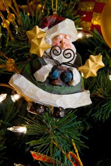 Santa Claus Decoration Stock Photos