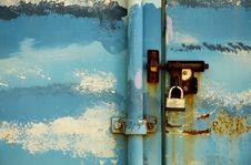 Storage Locker Lock Stock Image Storage Locker Lock Stock Image