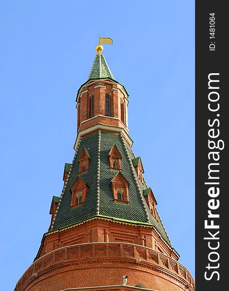 The Kremlin wall in Moscow. Nikon D200