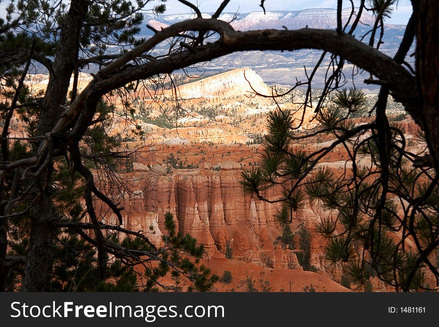 Amphitheater - Bryce Canyon National Park, Utah, USA. Amphitheater - Bryce Canyon National Park, Utah, USA