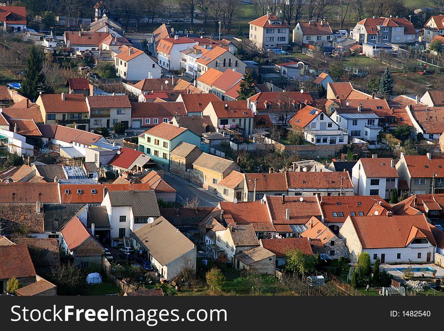 Nice colored city scape, Europe. Nice colored city scape, Europe.