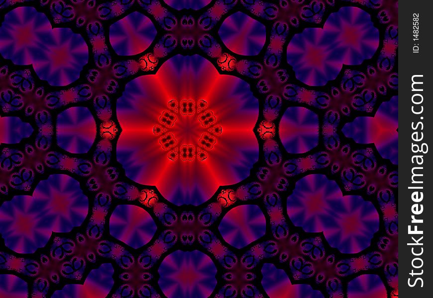 Abstract fractal background / design created with the Corel program/filters. Abstract fractal background / design created with the Corel program/filters