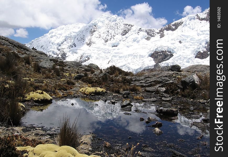 Beautiful  lake in Cordilleras mountain. Beautiful  lake in Cordilleras mountain