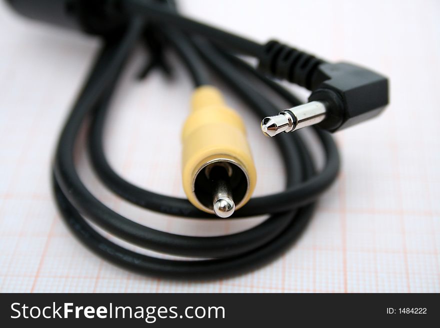 Cable For Data Transmission With Tips Macro