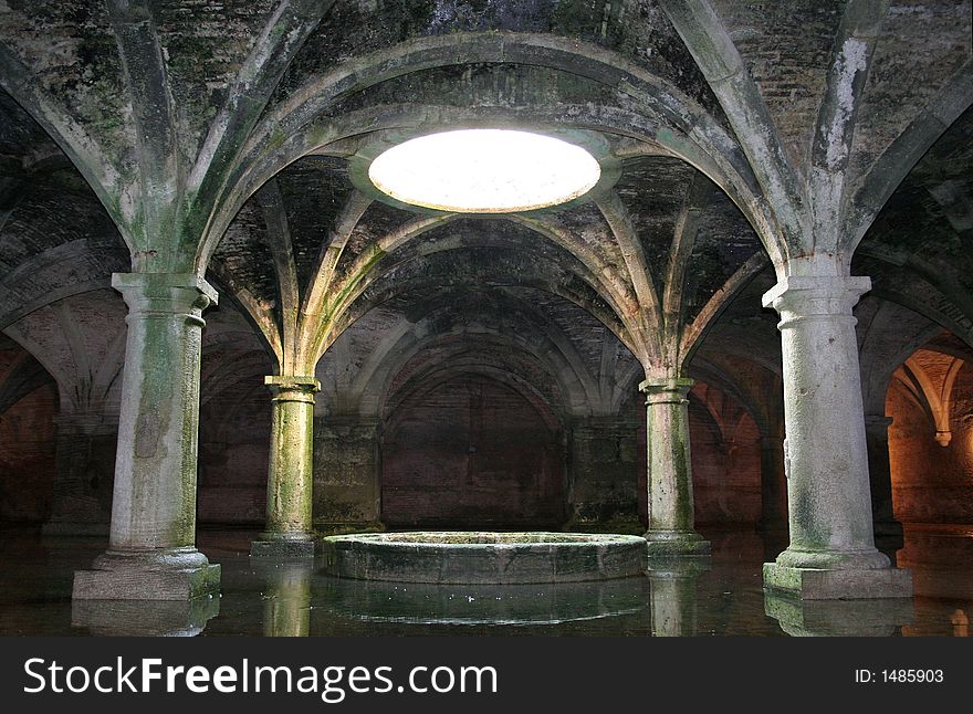 Portuguese underground cistern in El Jadida (Morocco). Portuguese underground cistern in El Jadida (Morocco)