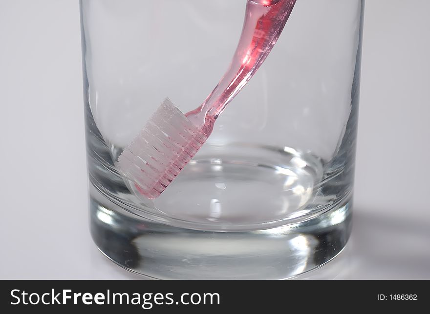 Photo of aToothbrush in a Glass - Oral Hygiene