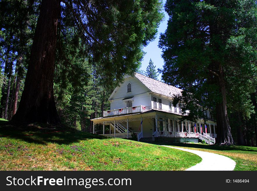 Wawona Hotel is one of the oldest mountain resort hotels in California and is a National Historic Landmark. The hotel was built in 1879 to serve tourists visiting the Mariposa Grove. Its verdant meadows, rushing streams, and tranquility make this a favorite of those who prefer a relaxed environment and the gracious charm of a bygone era. Wawona Hotel is one of the oldest mountain resort hotels in California and is a National Historic Landmark. The hotel was built in 1879 to serve tourists visiting the Mariposa Grove. Its verdant meadows, rushing streams, and tranquility make this a favorite of those who prefer a relaxed environment and the gracious charm of a bygone era