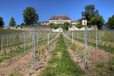 Chateau De Vullierens, Switzerland Stock Image Chateau De Vullierens, Switzerland Stock Image