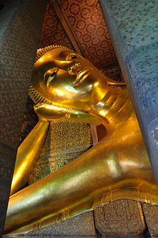 Reclining Buddha, Wat Pho, Thailand Stock Photos Reclining Buddha, Wat Pho, Thailand Stock Photos