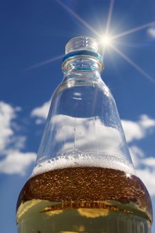 Drink  Bottle  Cooling  Cold  Sun Royalty Free Stock Photography