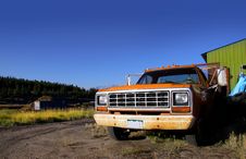 Old Rustic Truck Stock Photos Old Rustic Truck Stock Photos
