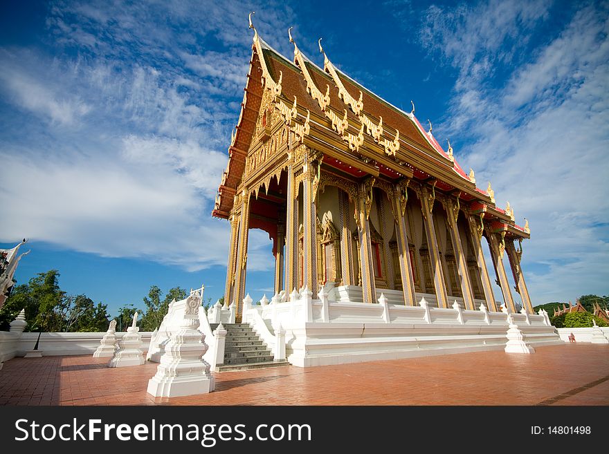 Wat thai in Ayutthaya Thailand. Wat thai in Ayutthaya Thailand