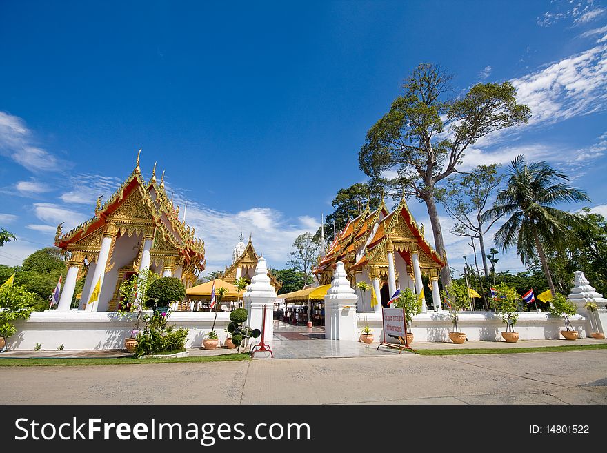 Wat in Ayutthaya, Thailand