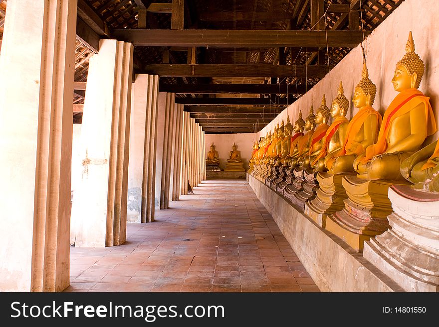 Buddha Ayutthaya Historical Park in Thailand