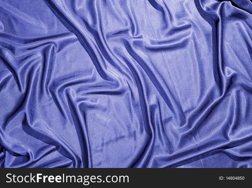 Cloth background in blue color