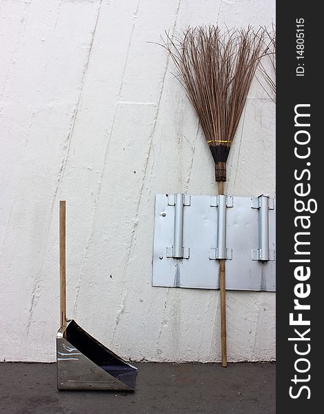 Broom And Dustpan