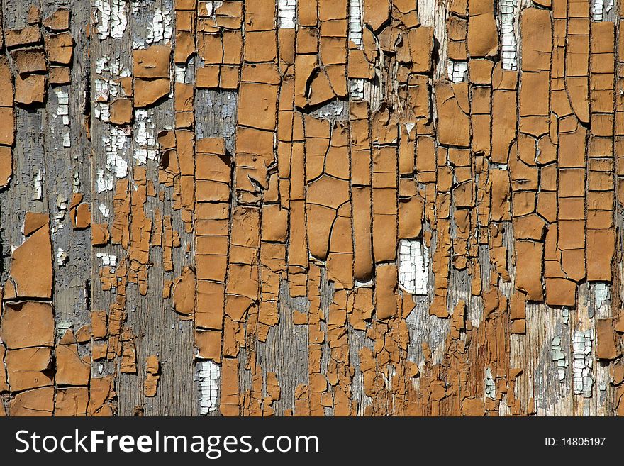 The cracked old paint a seamless background. The cracked old paint a seamless background