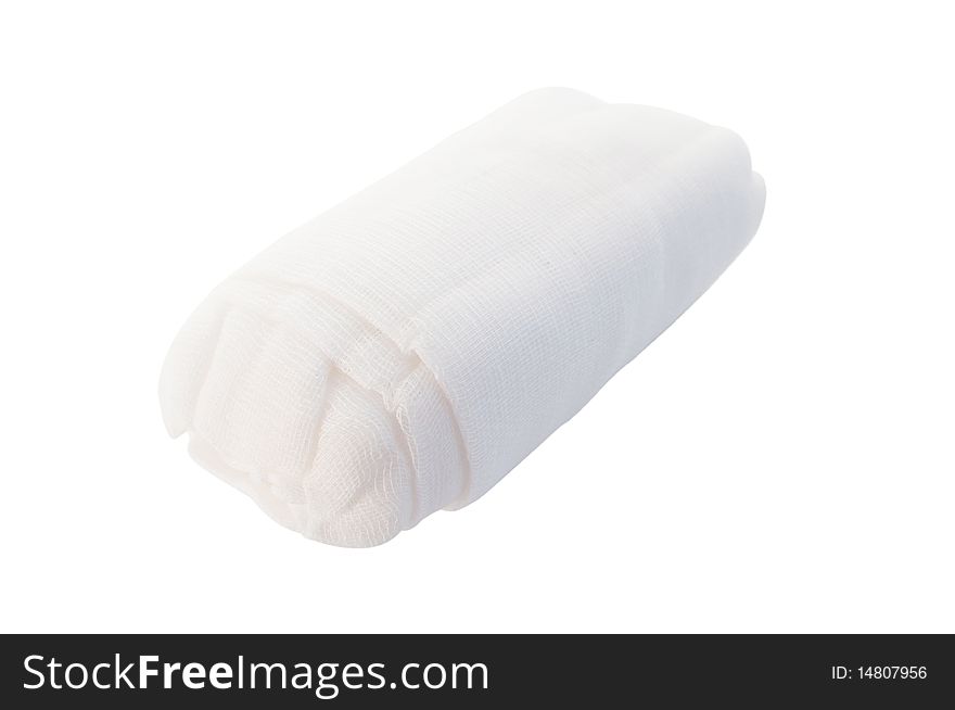 Bandage on a white background