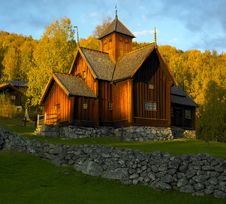 Church In Norway Royalty Free Stock Photo Church In Norway Royalty Free Stock Photo