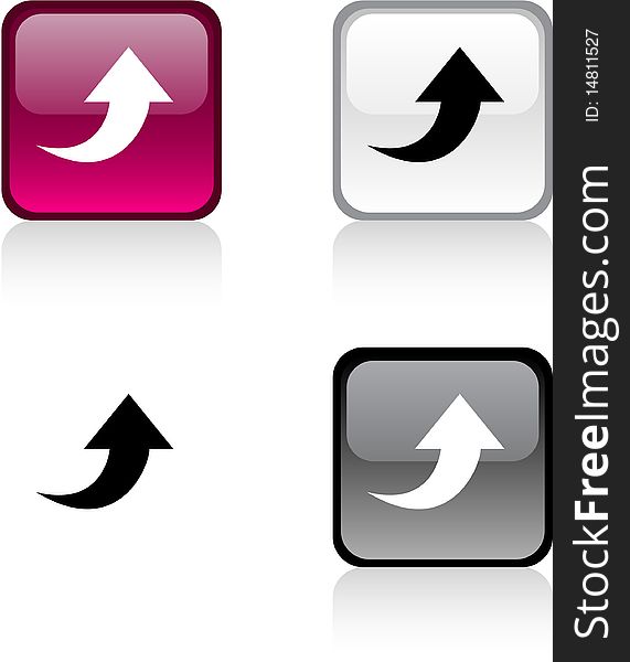 Upload glossy square vibrant buttons. Upload glossy square vibrant buttons.