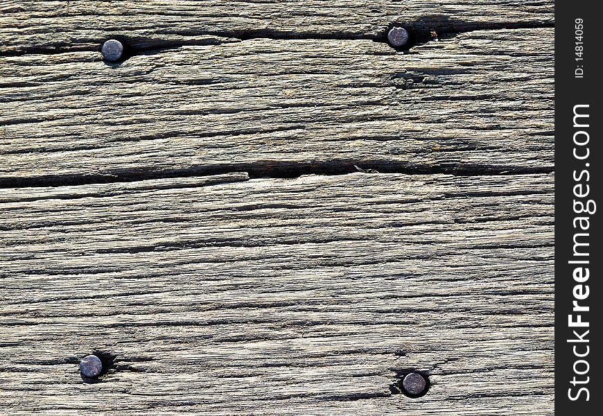 Surface of a wooden board