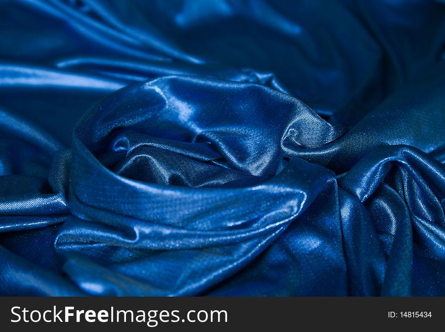 Close-up picture of elegant and soft fabric fold. Close-up picture of elegant and soft fabric fold