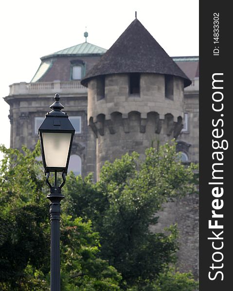 Buda Castle, and a bastion of light. Buda Castle, and a bastion of light.