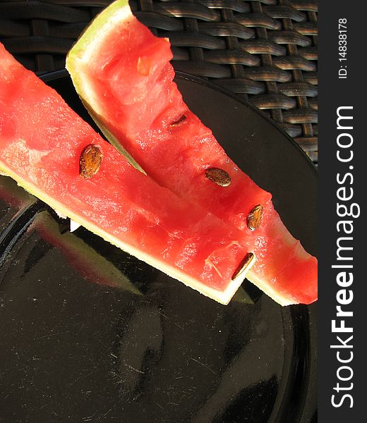 Seeds watermelon macro. Genetically modified food.