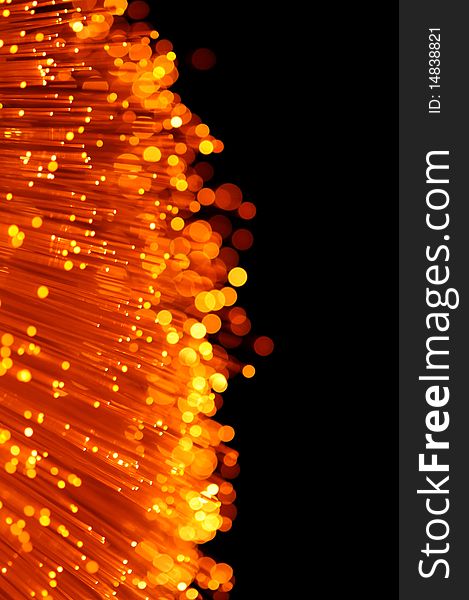 Fiber Optics - abstract communication background