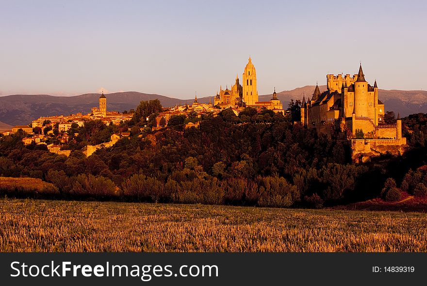 Segovia in Castile and Leon, Spain