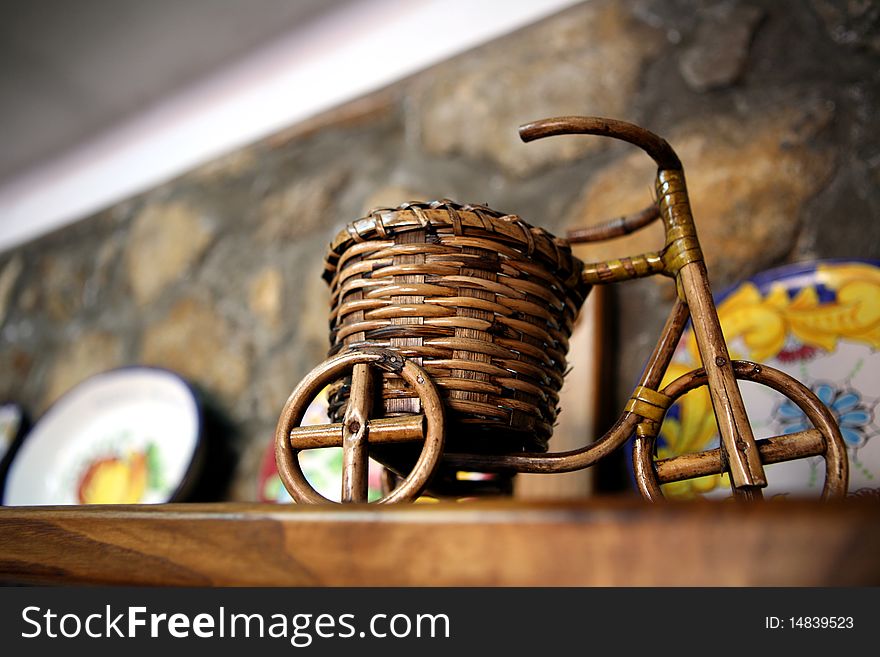 Little basket, on the bicycle