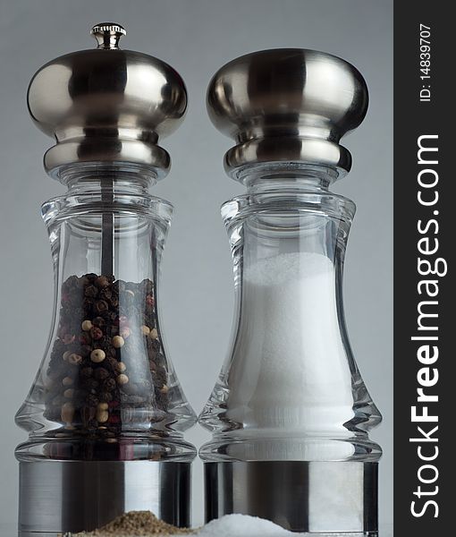 Towering Salt and Pepper Shakers