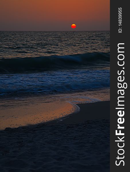 Sunset on beautiful Captive Island, Florida. Sunset on beautiful Captive Island, Florida