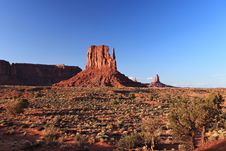Monument Valley At Sunset Stock Photography Monument Valley At Sunset Stock Photography