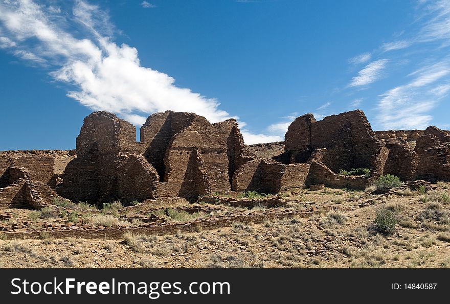 Kin Bineola ruins, Chaco Canyon